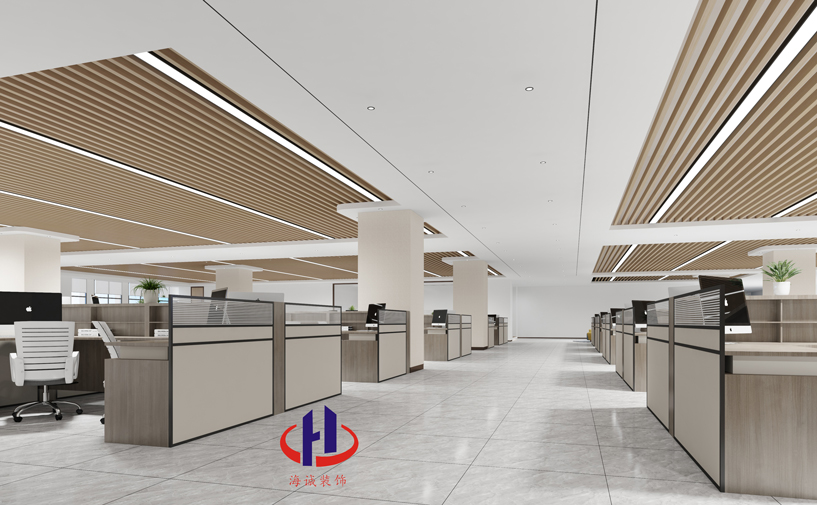 深圳上能電氣股份公司2400平辦公室裝修